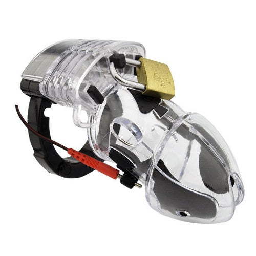 Black Jack Electroshock Chastity clear