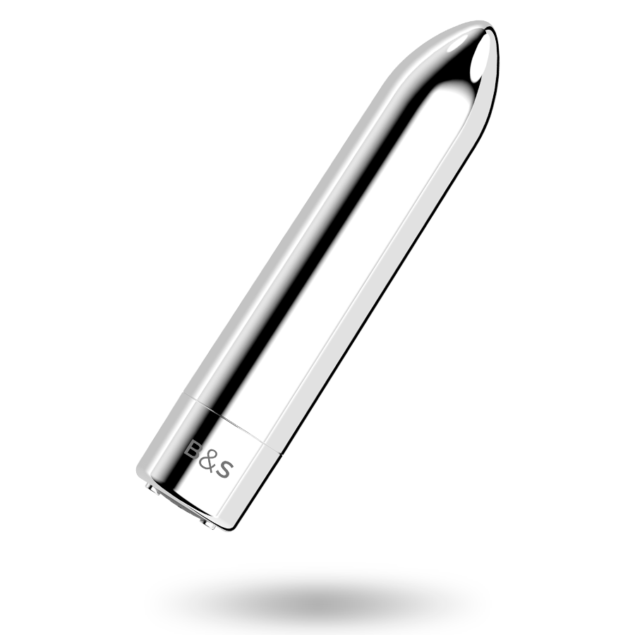 Black & Silver Rechargeable Vibrating Bullet Kailan