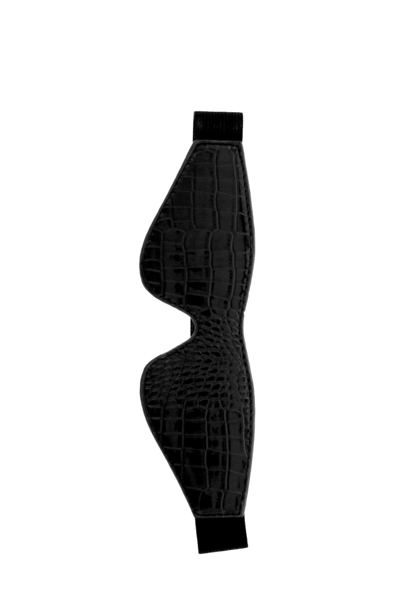 Blaze Blindfold Croco Black