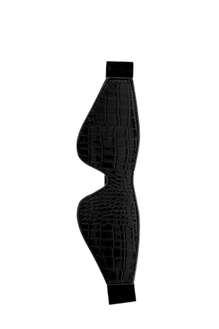 Blaze Blindfold Croco Black