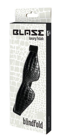 Blaze Blindfold Croco Black box