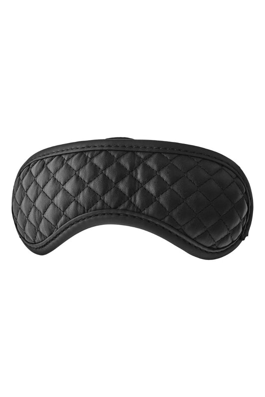 Blaze Blindfold Mask Diamond Black