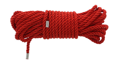 Blaze Deluxe Bondage Rope 10 M red