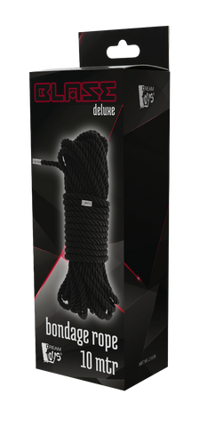 Blaze Deluxe Bondage Rope black box