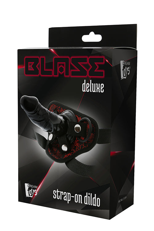 Blaze Deluxe Solid Strap-On Harness And 5.1 Inch Dildo box