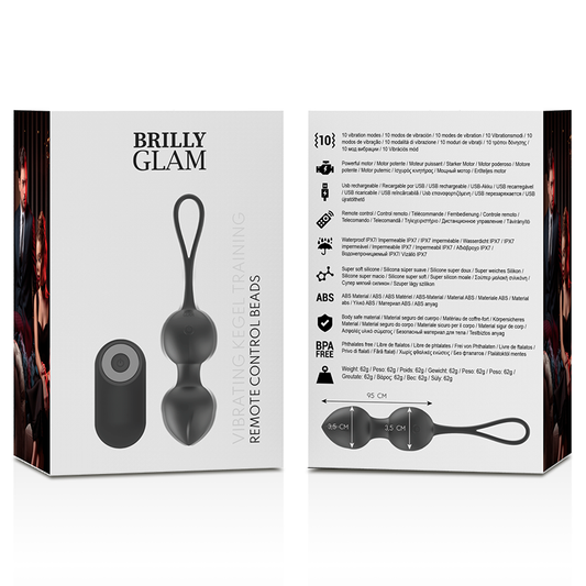 Brilly Glam Vibrating Kegel Beads box