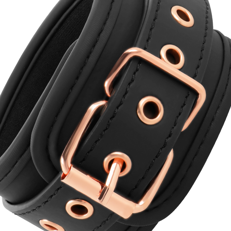 Coquette Fantasy Ankle Cuffs buckle detail