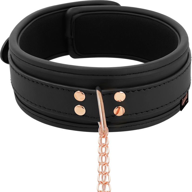 Coquette Fantasy Collar With Nipples Clamps close up