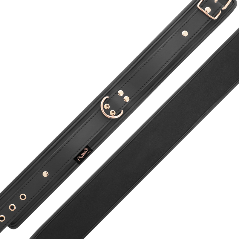 Coquette Fantasy Vegan Leather Collar detail