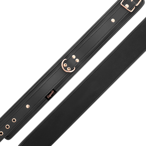 Coquette Fantasy Vegan Leather Collar detail