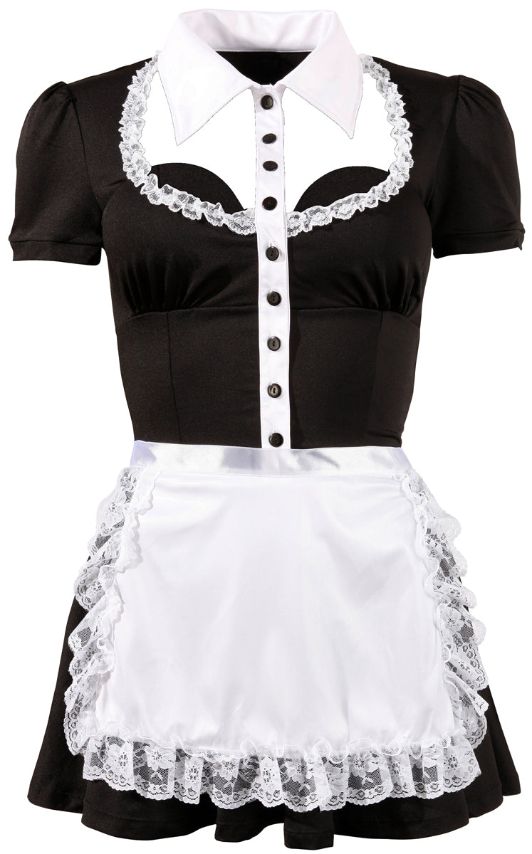 Cottelli Costumes Maid's Dress - Waitress Set front