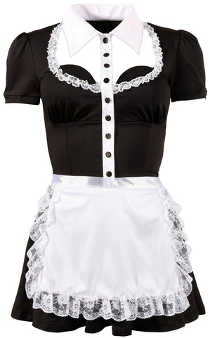 Cottelli Costumes Maid's Dress - Waitress Set front