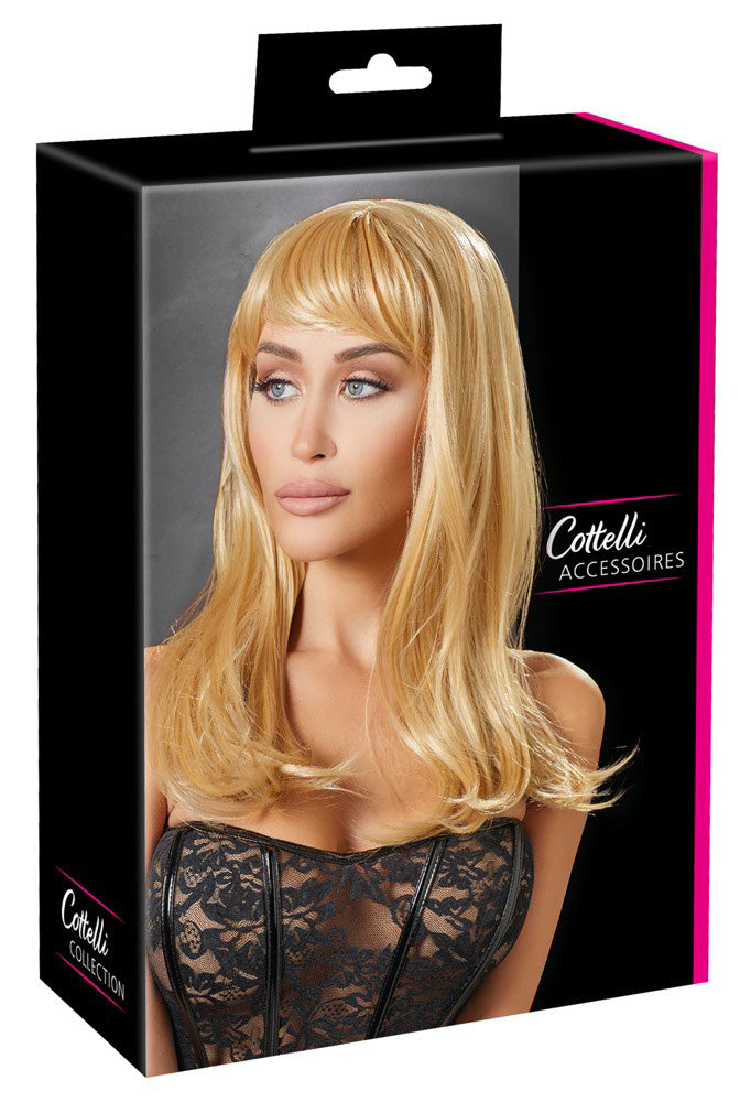 Cottelli Long Blonde Wig box