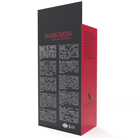 Darkness Submission Black Balaclava back of box