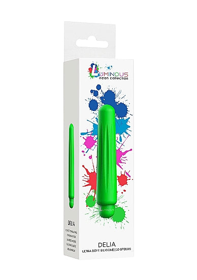 Delia Ultra Soft Silicone Bullet green box
