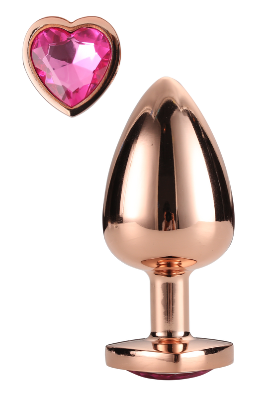 Dream Toys Gleaming Love Small Rose Gold Plug