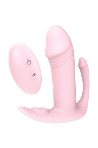 Dream Toys Vibe of Love Remote Tri-Pleasurer with remote