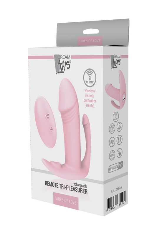 Dream Toys Vibe of Love Remote Tri-Pleasurer box