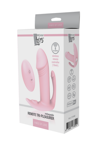 Dream Toys Vibe of Love Remote Tri-Pleasurer box