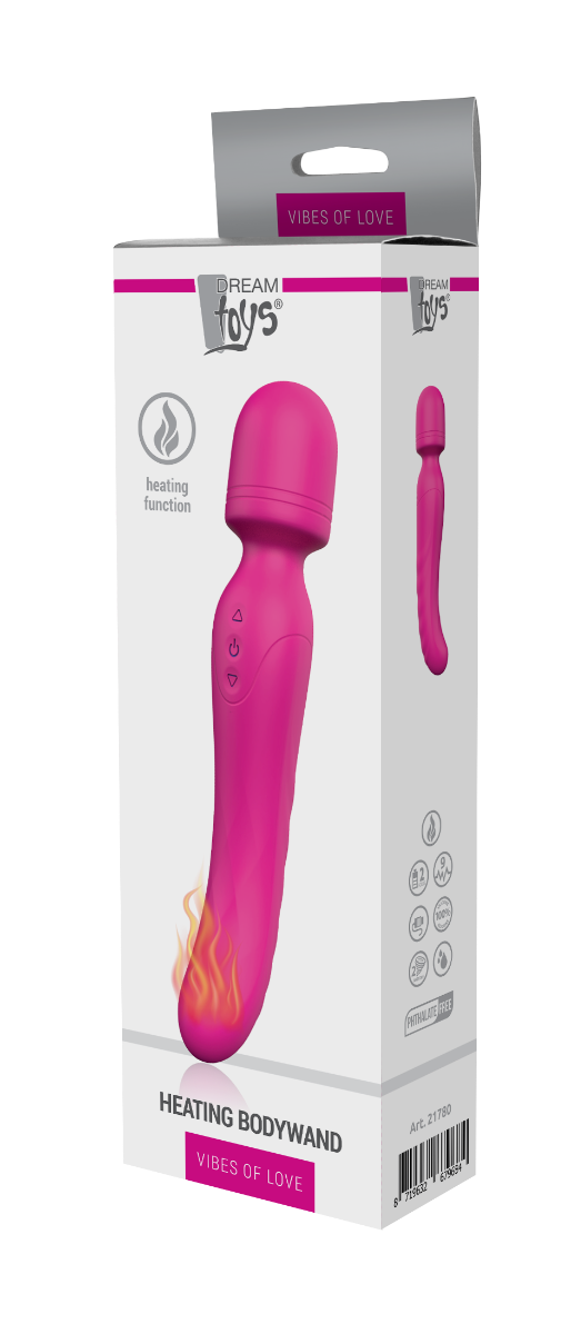 Dream Toys Vibes Of Love Dual Ended Heating Body-Wand box