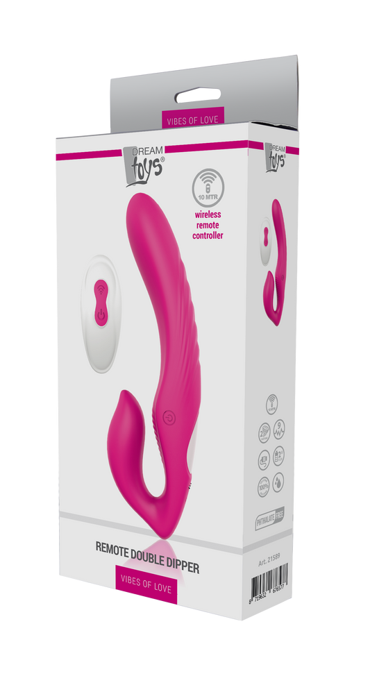 Dream Toys Vibes of Love Remote Double Dipper box