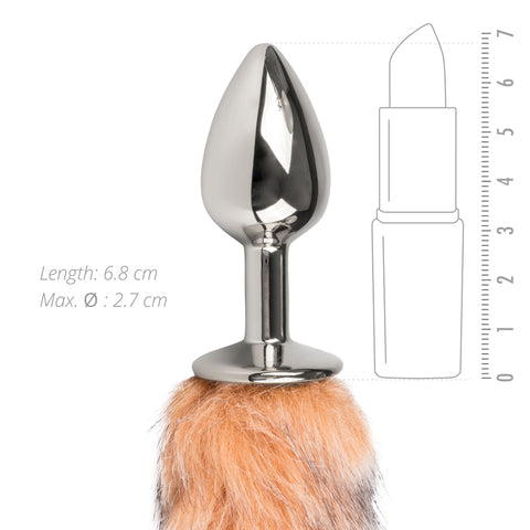 Easytoys Fox Tail Plug No. 7 plug size