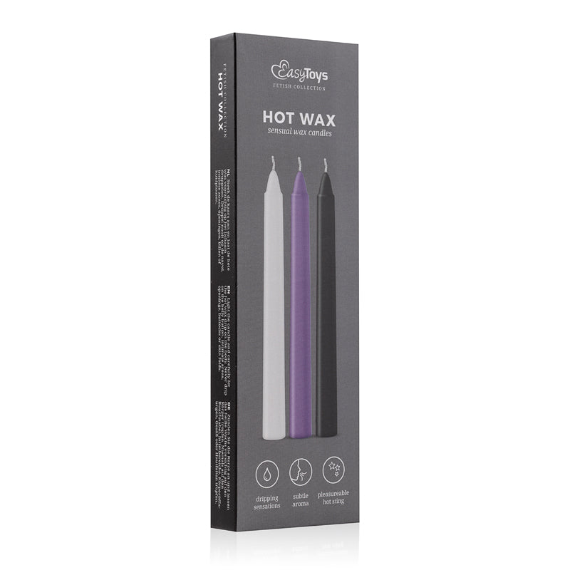 Easytoys Japanese Drip Candles - 3 Pack box