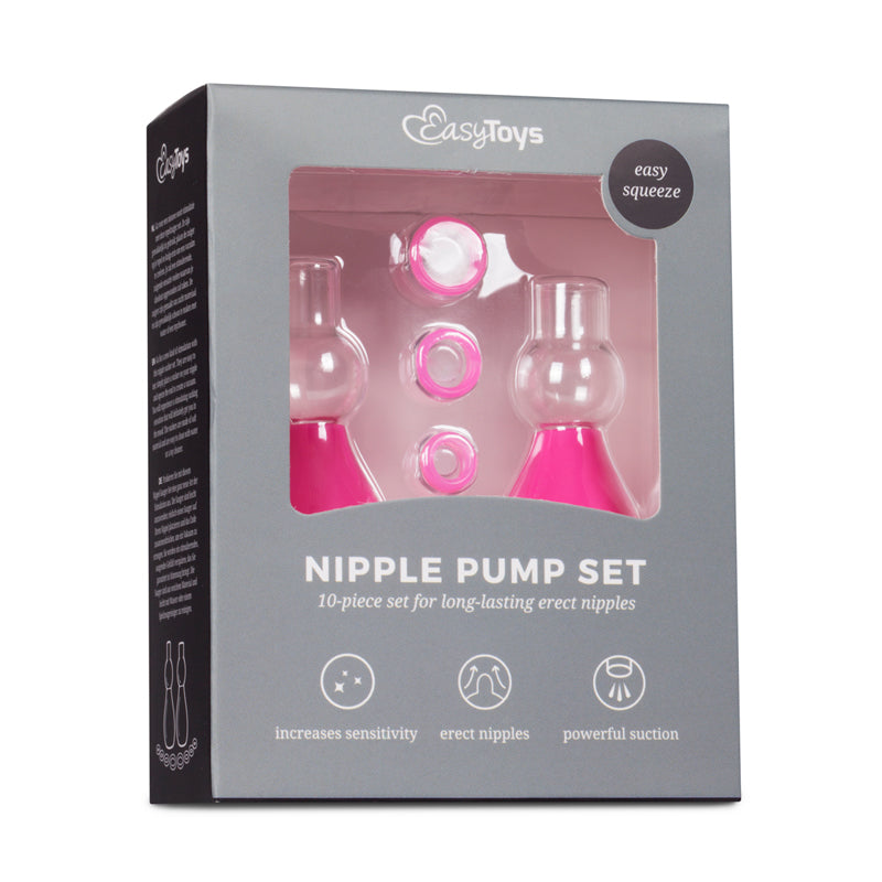 Easytoys Pink Nipple Sucker Set box