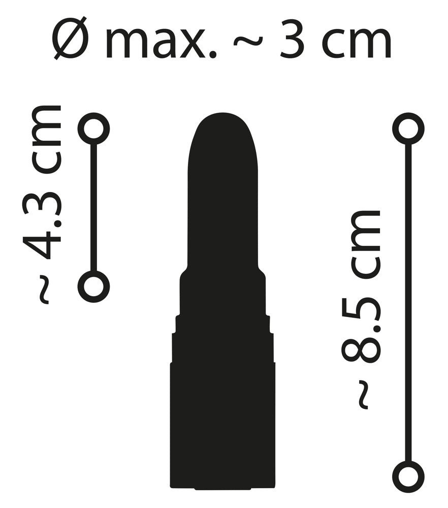 Emerald Love Luxurious Lipstick size