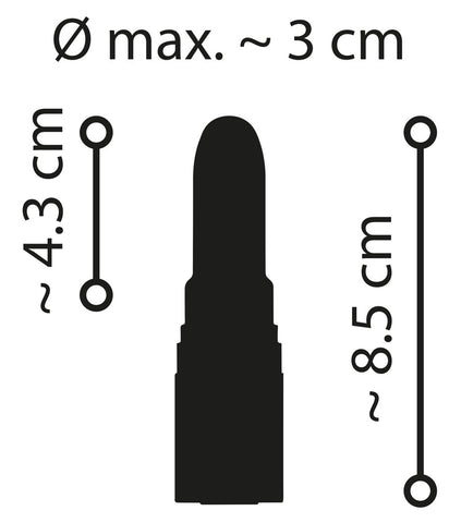 Emerald Love Luxurious Lipstick size