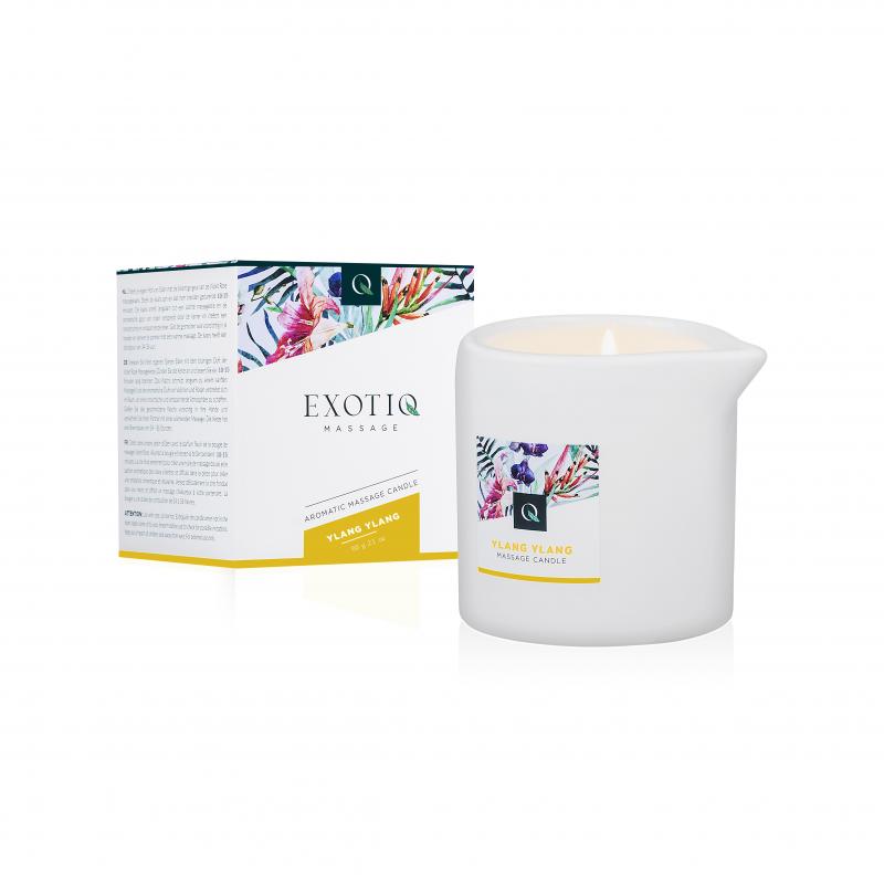 Exotiq Massage Candle Ylang Ylang with box
