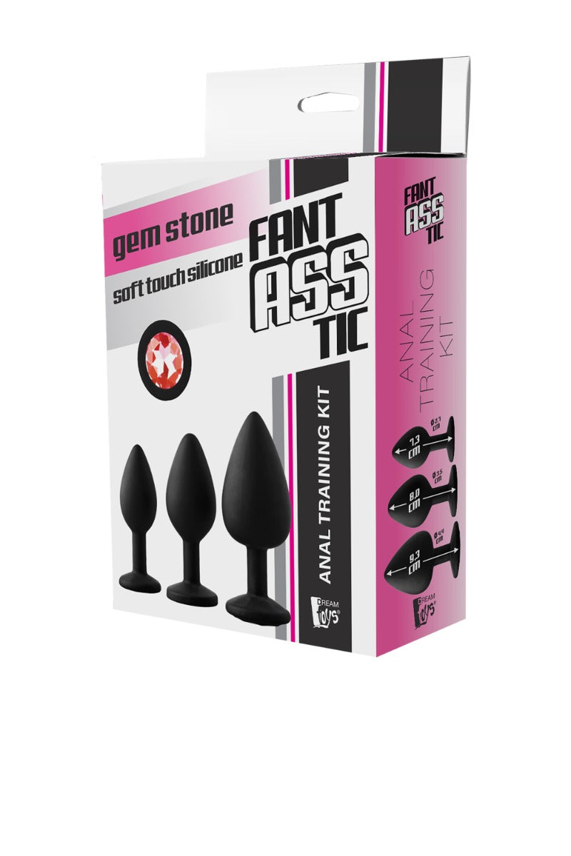 Fantasstic 3 Piece Anal Training Kit box