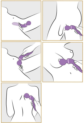 Fantasy For Her Duo Wand Massager use suggestions