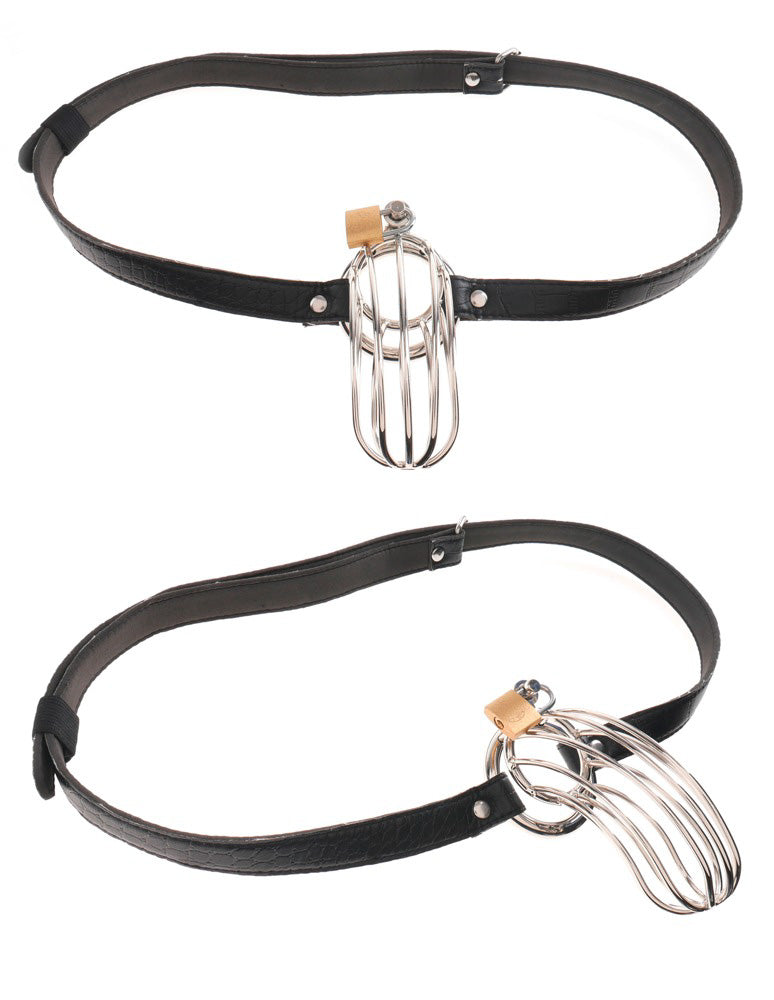 Fetish Fantasy Extreme The Prisoner Chastity Cage overview