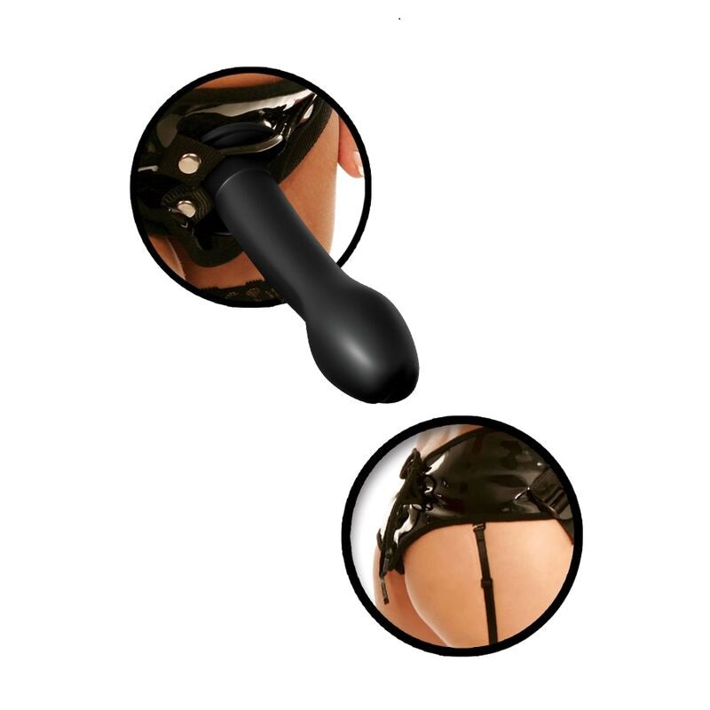 Fetish Fantasy Series Garter Belt 6.5 Inch Strap-On details