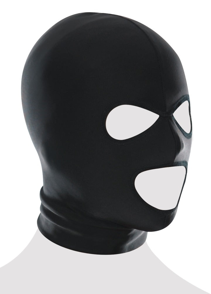 Fetish Fantasy Series Spandex 3-Hole Hood front