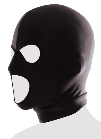 Fetish Fantasy Series Spandex 3-Hole Hood side