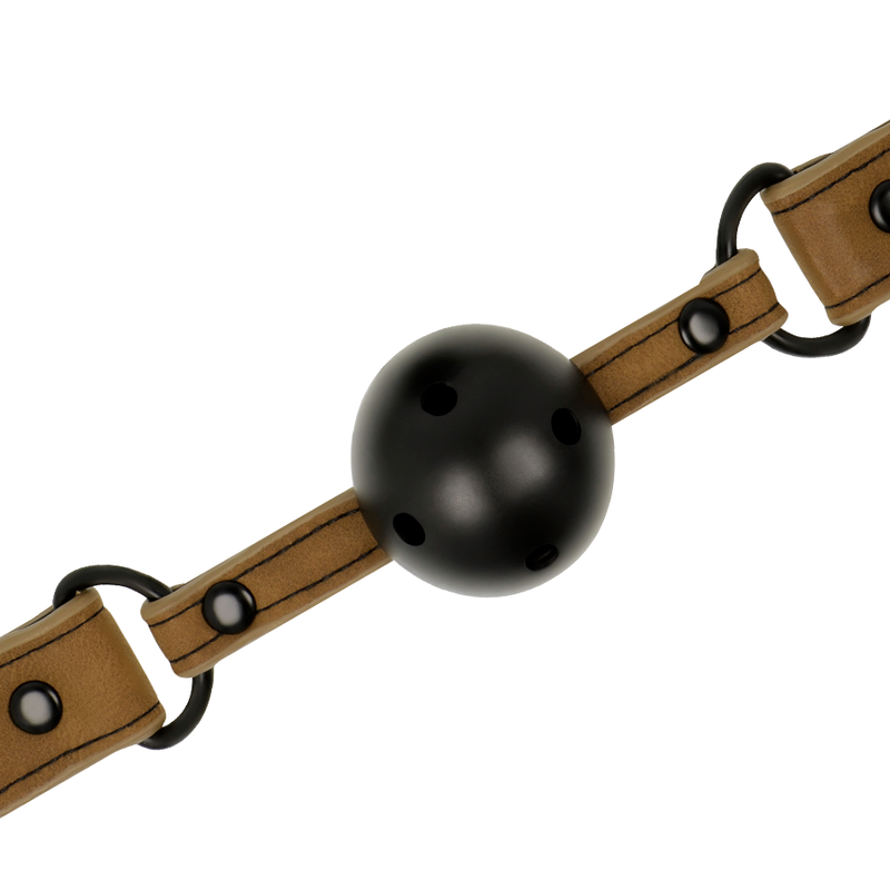 Fetish Submissive Origin Breathable Ball Gag closeup