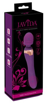 Javida Dual Ended Wand Massager box