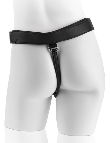 King Cock Strap On Harness 7 Inch Dildo back of harness