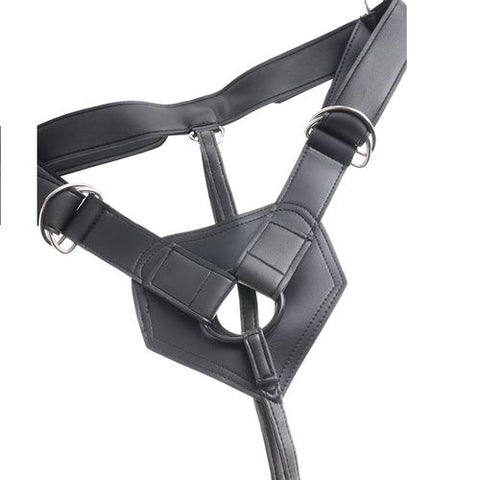 King Cock Strap On Harness 8 Inch Cock empty harness