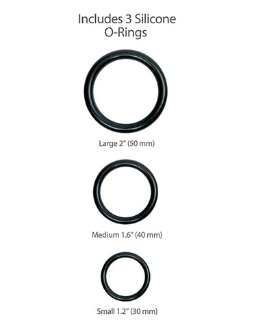 King Cock Strap On Harness 8 Inch Cock free rings