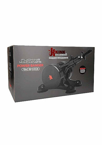 Kink By Doc Johnson Fuck Machines - Power Banger box