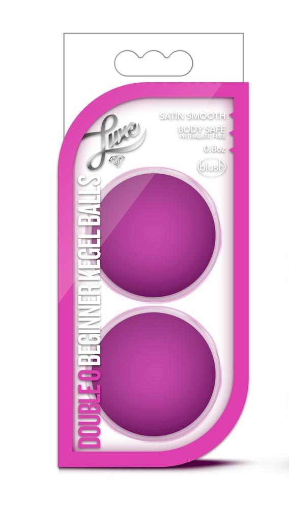 Luxe Double O Beginner Kegel Balls packaging pink