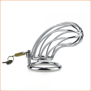 Metal Hard Bird Cage Chastity Device