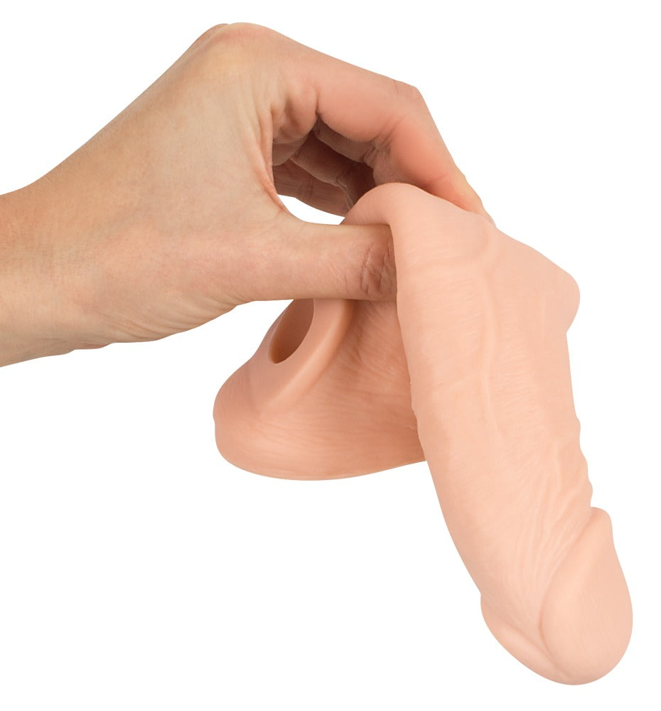 Nature Skin Penis Sleeve with Extension soft