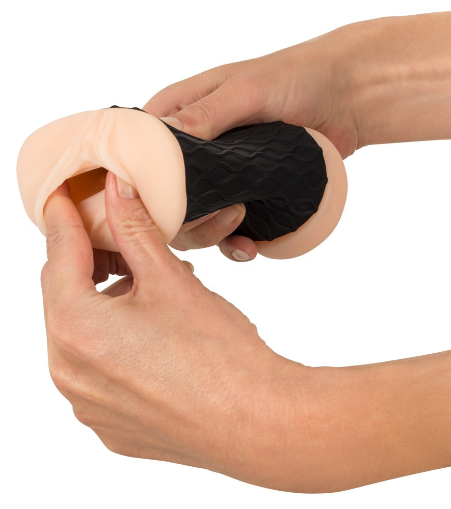 Nature Skin Pussy & Ass Masturbator stretchy opening