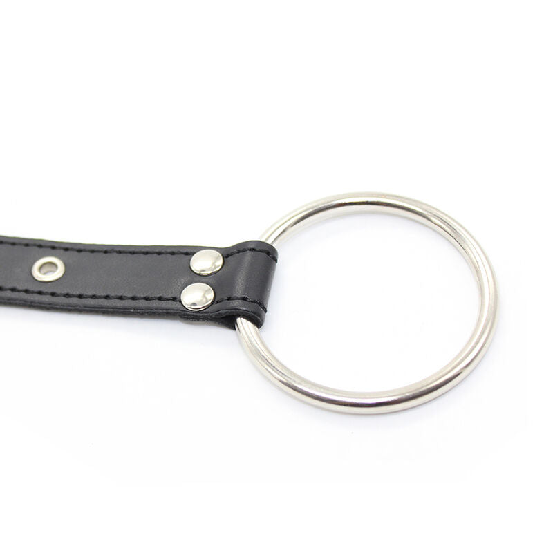 OHMAMA Fetish Cock Ring With Nipple Clamps metal ring