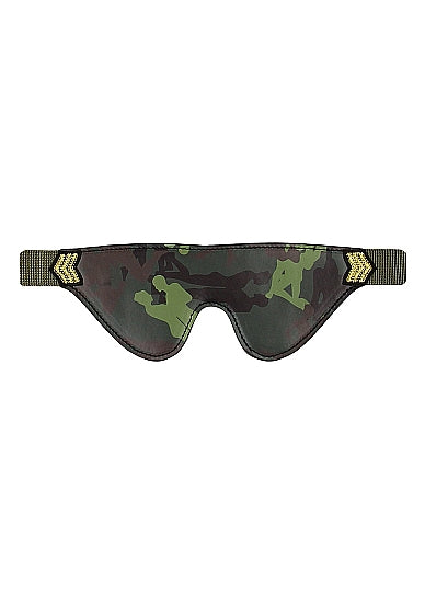 Ouch! Army Theme Eye Mask front