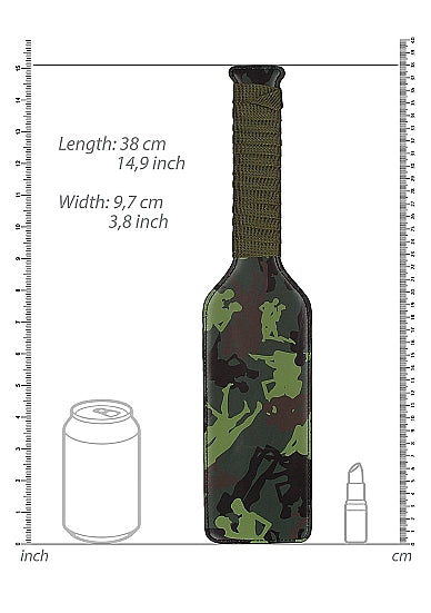 Ouch! Army Theme Paddle size